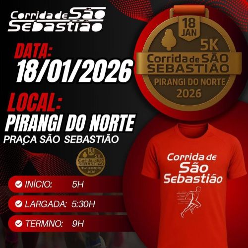 evento: CORRIDA DE SÃO SEBASTIÃO 